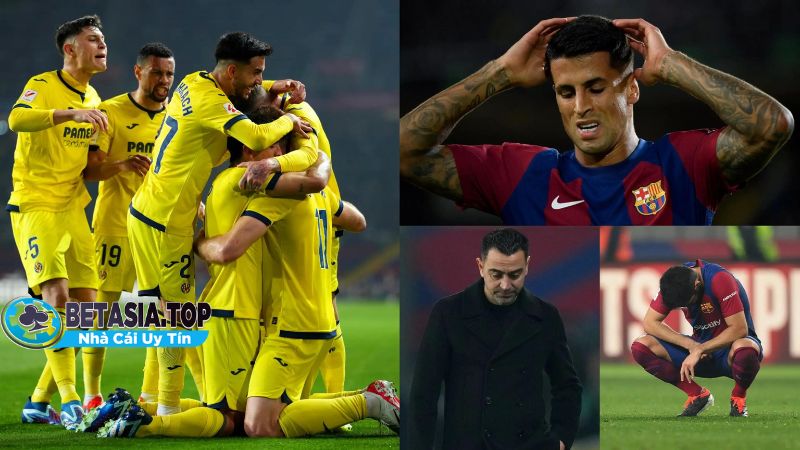 Barcelona đấu với Villarreal kết quả thua “đội quần”