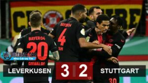 Leverkusen thắng ngược tại tứ kết Cúp quốc gia Đức